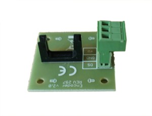Optical encoder for dome rotation motor (PCB only)